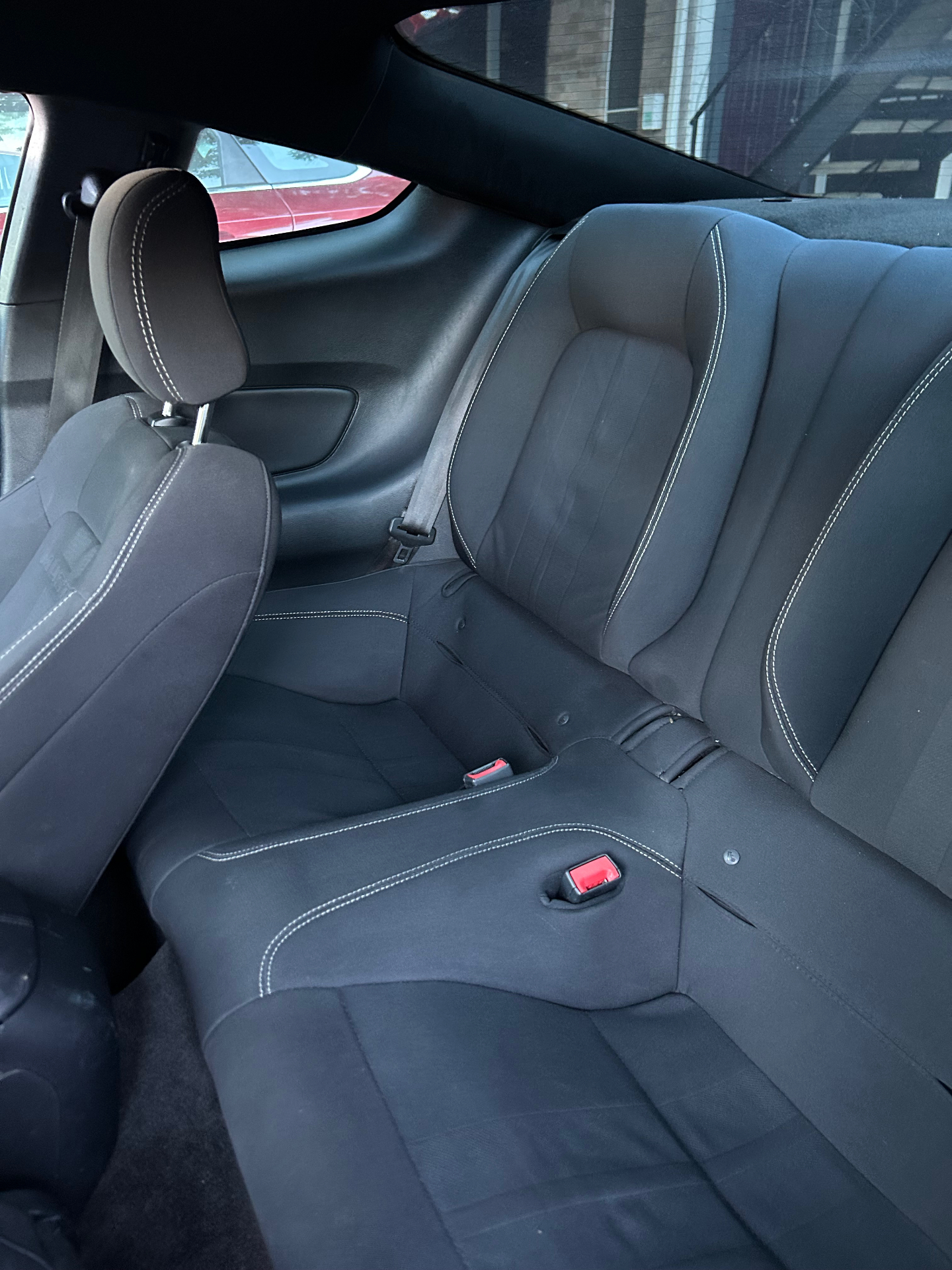 Rear Seats Deep Clean — After